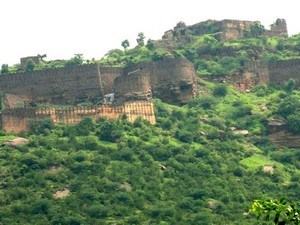 rajasthan tourist places on map