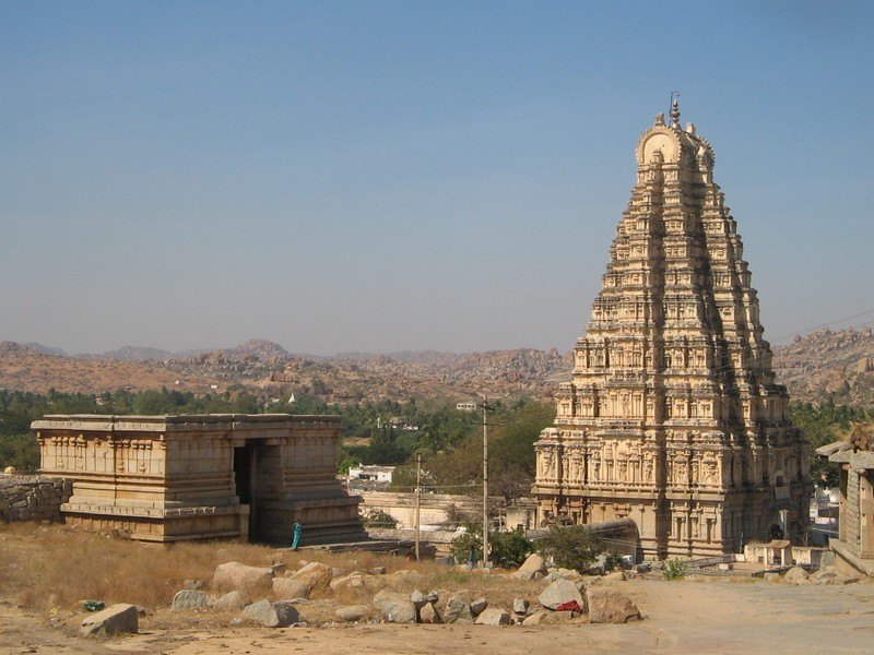 tourist map of hampi