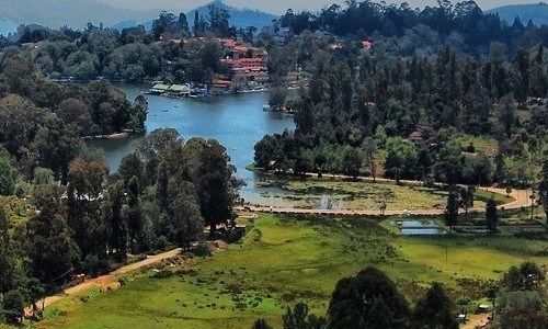 ooty map with tourist places